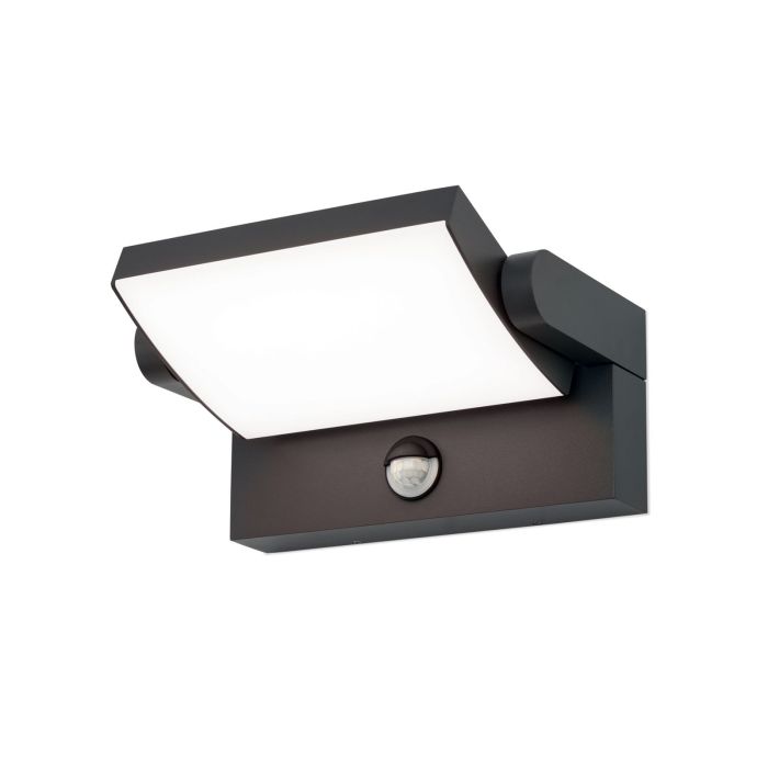 orio- LED-Wandaußenleuchte mit Sensor GINGER schwenkbar, mit Bewegungssensor, anthrazit AL 11-1210 anthrazit/Sens orio- LED-Wandaußenleuchte mit Sensor GINGER schwenkbar, mit Bewegungssensor, anthrazit AL 11-1210 anthrazit/Sens