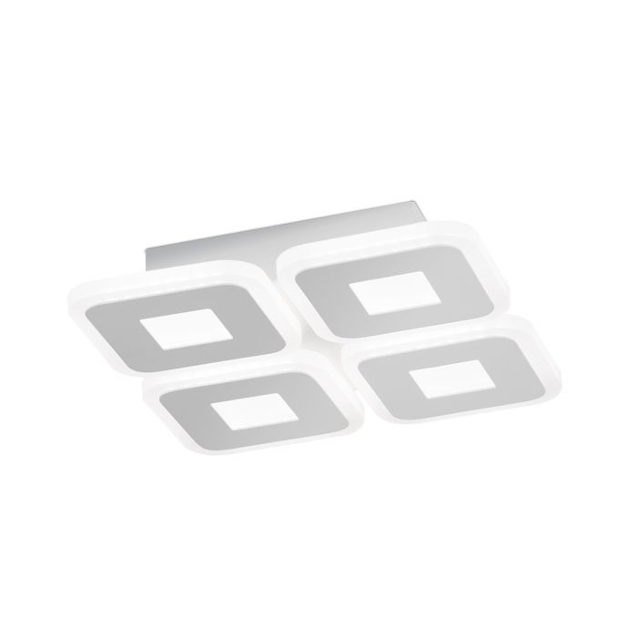 Orion LED-Deckenleuchte DOMINO 27x27cm DL 7-655/4 weiß Orion LED-Deckenleuchte DOMINO 27x27cm DL 7-655/4 weiß