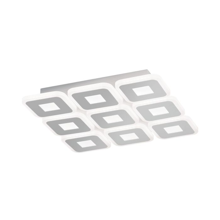Orion LED-Deckenleuchte DOMINO 41x41cm DL 7-655/9 weiß Orion LED-Deckenleuchte DOMINO 41x41cm DL 7-655/9 weiß
