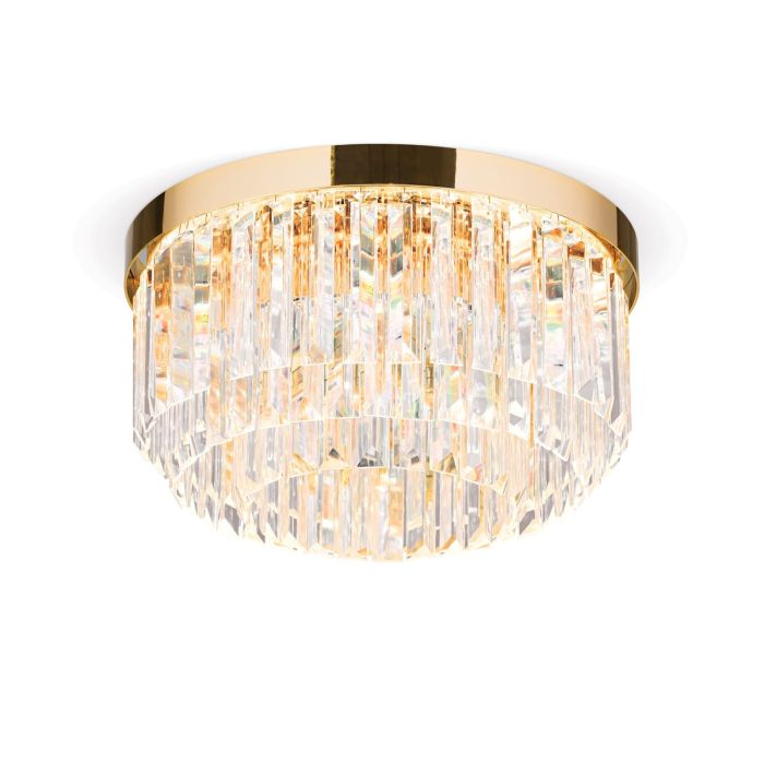 orion- LED-Deckenleuchte PRISM 35cm gold DL 7-666/35 gold orion- LED-Deckenleuchte PRISM 35cm gold DL 7-666/35 gold