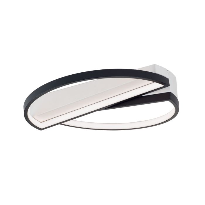 orion- LED-Deckenleuchte OLGA 43,5cm schwarz-weiß DL 7-693 schwarz-weiß orion- LED-Deckenleuchte OLGA 43,5cm schwarz-weiß DL 7-693 schwarz-weiß