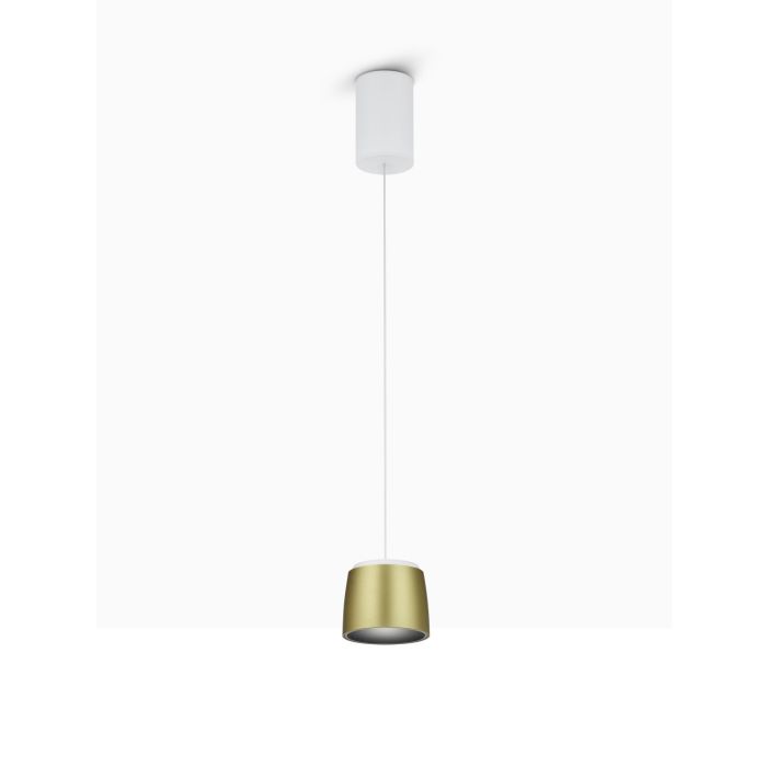 Helestra LED-Pendelleuchte OVE Weiß Gold 6-5023.09 Helestra LED-Pendelleuchte OVE Weiß Gold 6-5023.09