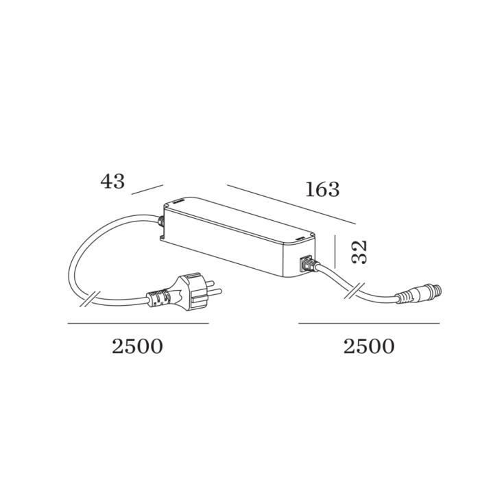 Wever & Ducré Plug & Play Treiber 75W 90018015 Wever & Ducré Plug & Play Treiber 75W 90018015