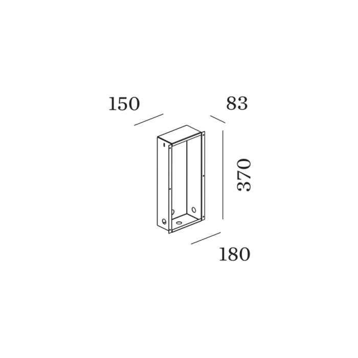 Wever & Ducré Zubehör THEMIS 2.7 RECESSED HOUSING ALWAYS USE WITH PLASTERKIT 90012033 Wever & Ducré Zubehör THEMIS 2.7 RECESSED HOUSING ALWAYS USE WITH PLASTERKIT 90012033