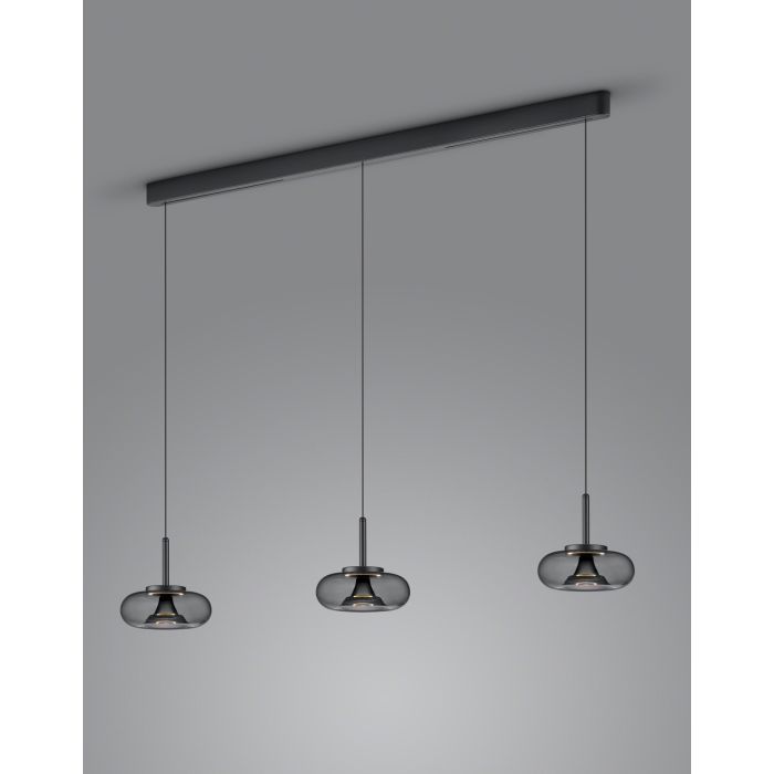LED-Pendelleuchte SICA Schwarz matt LED-Pendelleuchte SICA Schwarz matt