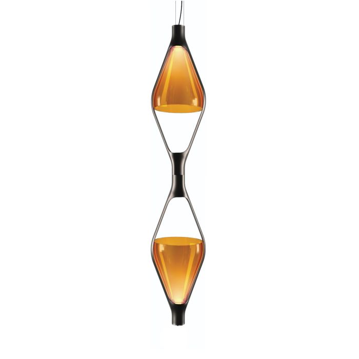 Kundalini LED-Pendelleuchte VICEVERSA 2 Amber K370281GA