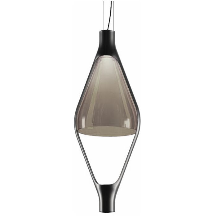 Kundalini LED-Pendelleuchte VICEVERSA Rauchgrau K370280GF Kundalini LED-Pendelleuchte VICEVERSA Rauchgrau K370280GF