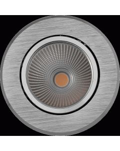LED-Einbaustrahler MOBiDIM COB POWER 12W R 830 45° alu