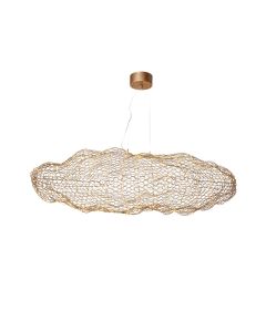 LED-Pendelleuchte HAYDEN 76x40cm gold