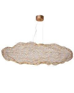 LED-Pendelleuchte HAYDEN 115x50cm gold