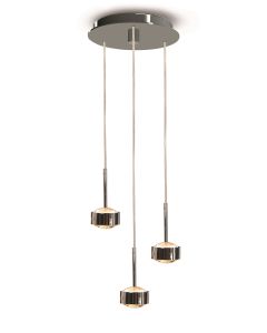 PUK MAXX DROP TRIO LED-Pendelleuchte