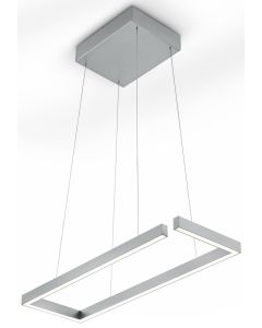 LED-Pendelleuchte MARISA 60cm Nickel DIM-TO-WARM