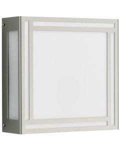 LED-Wandaußenleuchte Edelstahl