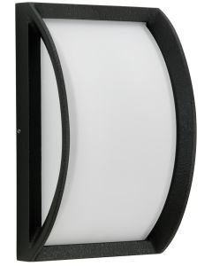 LED-Wandaußenleuchte Schwarz