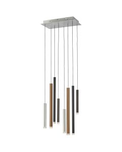 8er-LED-Pendelleuchte CEMBALO