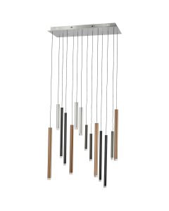 14er-LED-Pendelleuchte CEMBALO