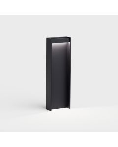 IP44.de LED-Pollerleuchte SLAT 70cm schwarz 91032-BL