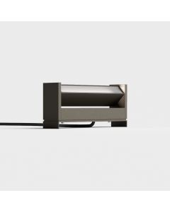 IP44.de LED-Erdspießleuchte SLAT SPIKE braun 91030-CB