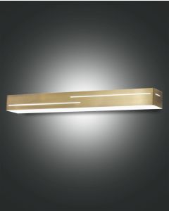 LED-Wandleuchte BANNY Messing satiniert 50,5 cm