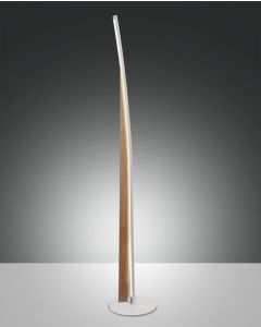 LED-Stehleuchte CORDOBA weiß Holz