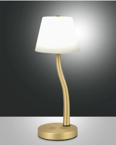 LED-Tischleuchte IBLA Messing