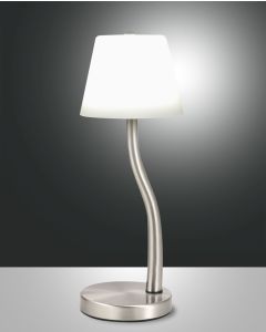 LED-Tischleuchte IBLA Nickel