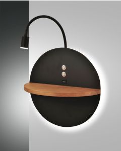LED-Wandleuchte DUAL schwarz