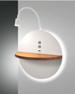 LED-Wandleuchte DUAL weiß