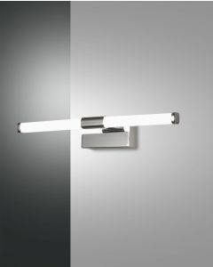 LED-Spiegelleuchte AGO Chrom 33cm