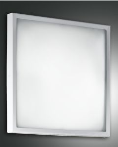 Fabas Luce LED-Deckenleuchte OSAKA 40x40cm weiß 3565-65-102