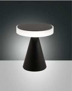 Fabas Luce LED-Tischleuchte NEUTRA schwarz 20cm 3386-34-101