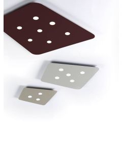 LED-Deckenleuchte FUORISQUADRA Sandy