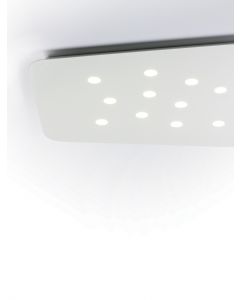 LED-Deckenleuchte FUORISQUADRA Weiß