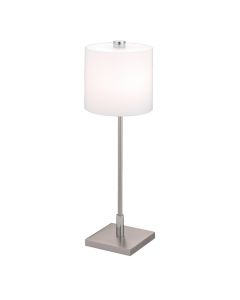 GKS Knapstein Tischleuchte Nickel/chrom 61.586.19