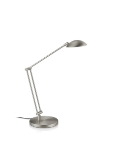 GKS Knapstein LED-Tischleuchte Nickel matt (mit Gestensensor) 61.625.05