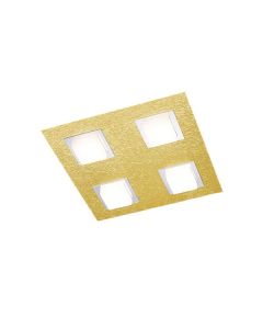 Grossmann LED-Deckenleuchte BASIC 30x30m Messing matt 74-790-058