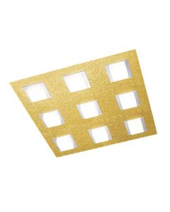 Grossmann LED-Deckenleuchte BASIC 45x45cm Messing matt 79-790-058