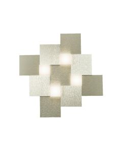 Grossmann LED-Deckenleuchte CREO 44x44cm Champagner 75-770-075