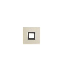 Grossmann LED-Wand-/Deckenleuchte KARREE 20x20cm Perlglanz/schwarz 51-783-146