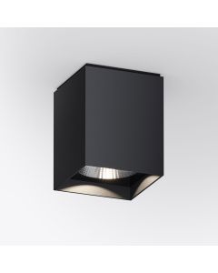 LED-Deckenspot UP S schwarz (eckig)