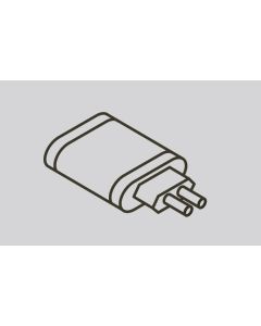 USB-Ladegerät WEISS (OHNE Kabel)