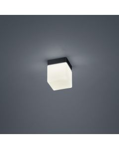 LED-Deckenleuchte KETO Schwarz matt eckig