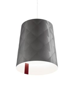 Pendelleuchte NEW YORK 33 Chrom grau