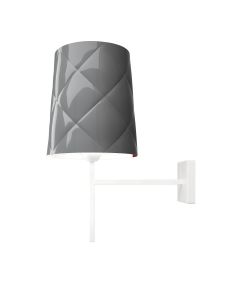 Wandleuchte NEW YORK Chrom grau