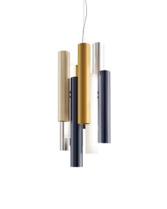 LED-Pendelleuchte TOOT Bunt