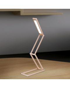 Hausmarke LED-Akku-Tischleuchte FALTO LA 4-1191 gold