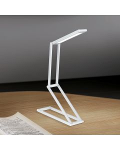 Hausmarke LED-Akku-Tischleuchte FALTO LA 4-1191 silber