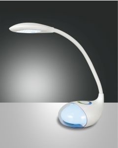 LED-Tischleuchte SORRENTO weiß (mit RGB)