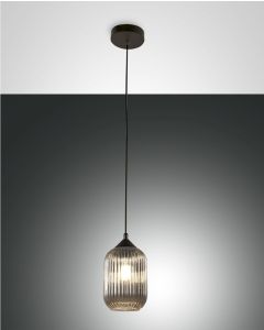 Pendelleuchte ASTON grau