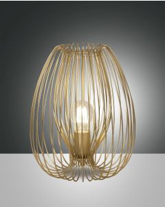 Tischleuchte CAMP gold 31cm